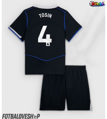 Chelsea Tosin Adarabioyo #4 Dětské Alternativní Dres 2025-26 Krátký Rukáv (+ trenýrky)